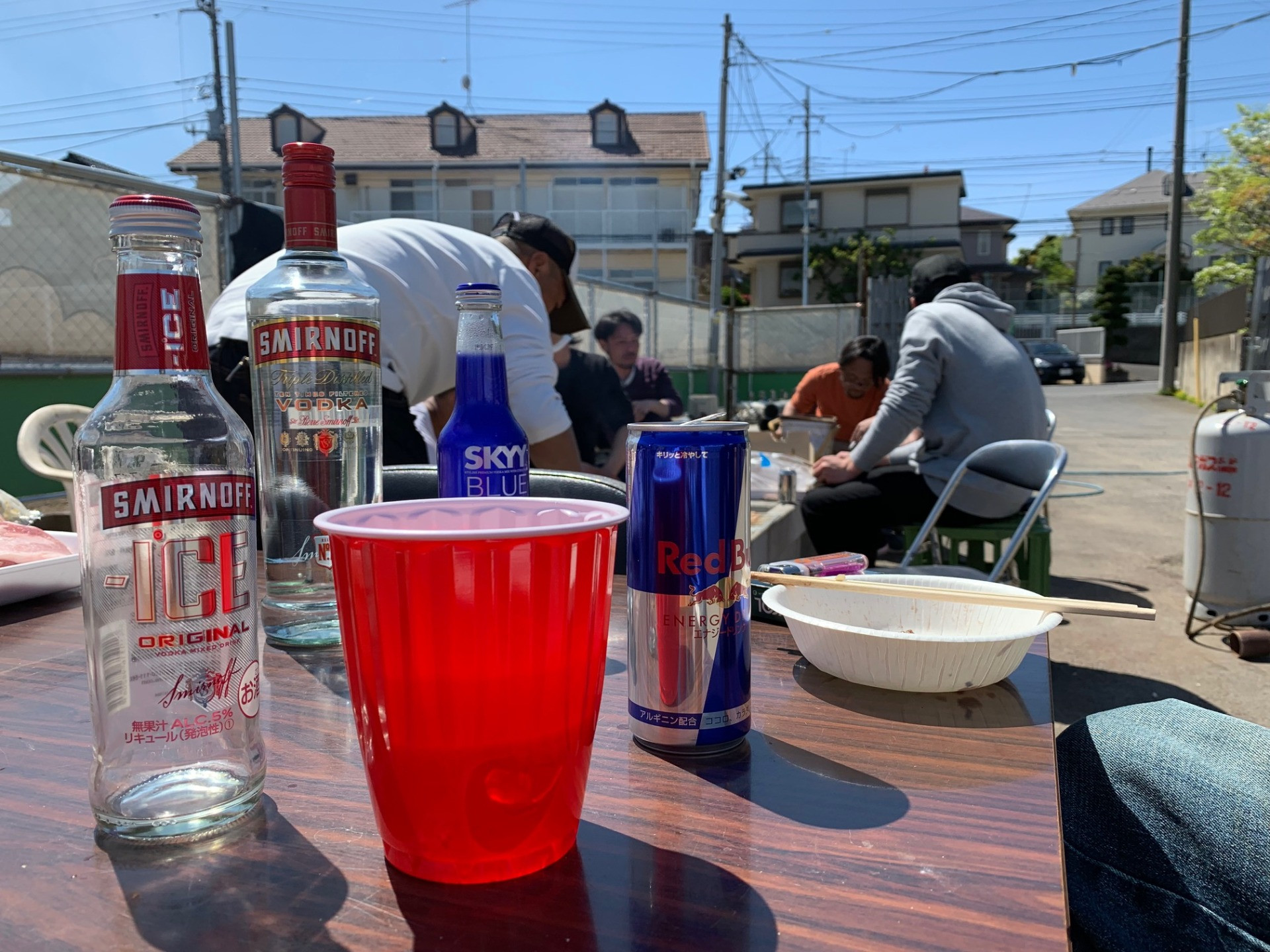 飲み会の様子